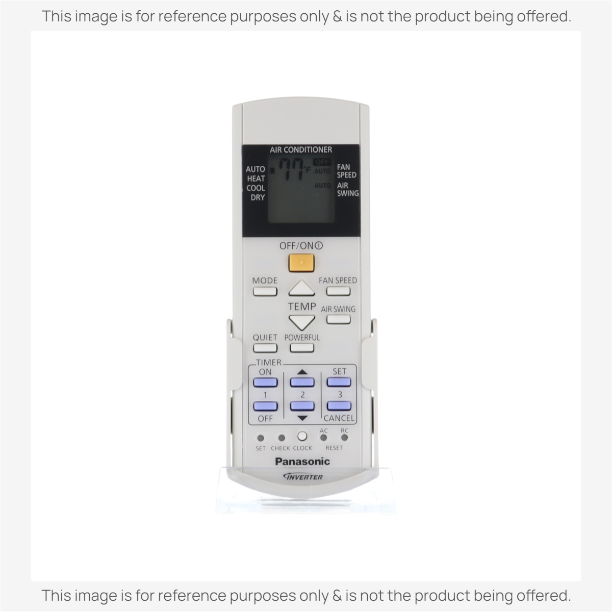 Anderic Substitute for Panasonic CWA75C3724 Air Conditioner Remote Control [KTN828]