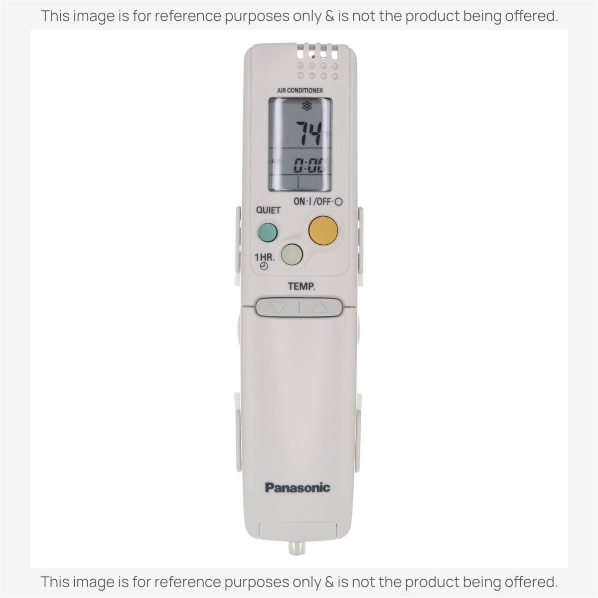 Anderic Substitute for Panasonic CV6233187037 Air Conditioner Remote Control with Wall mount [KTN828]