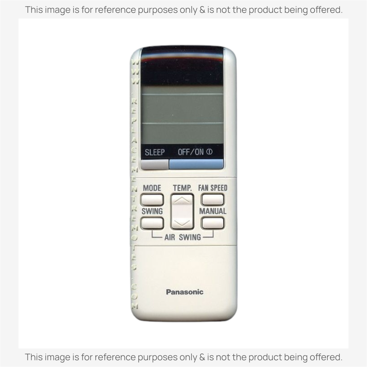 Anderic Substitute for Panasonic A75C561 Air Conditioner Remote Control [KTN828]