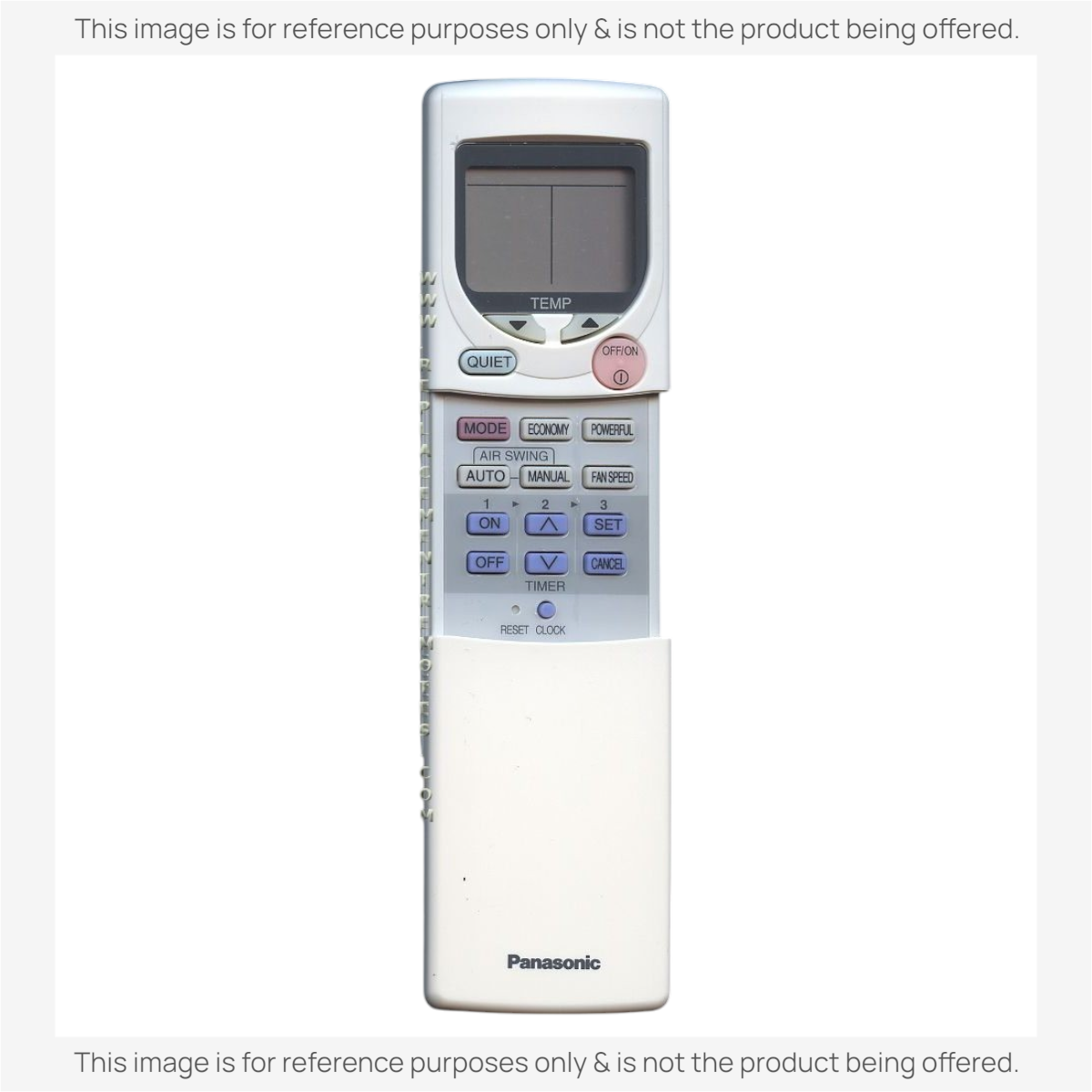 Anderic Substitute for Panasonic CWA75C2297 Air Conditioner Remote Control [KTN828]