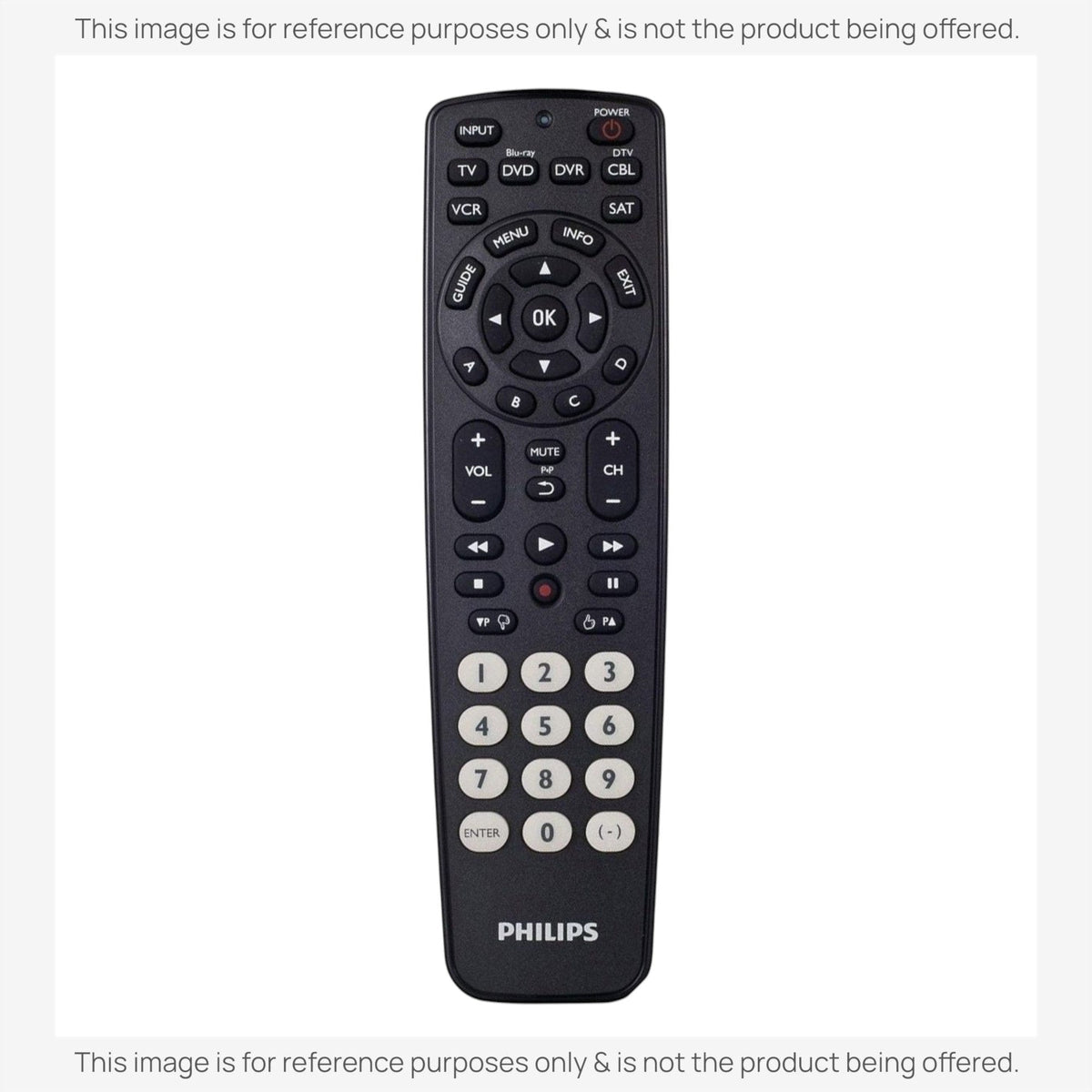 Anderic Substitute for Philips SRP2006 Advanced Universal Remote Control [RRU401]