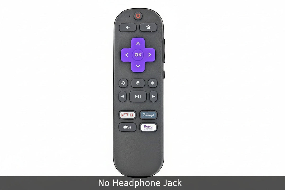 Anderic Substitute for Roku RC-S01R Voice Remote Pro Universal Streaming Remote Control [RCGZ1, NO HEADPHONE JACK, REMOTE FINDER, Rechargeable BATTERY]