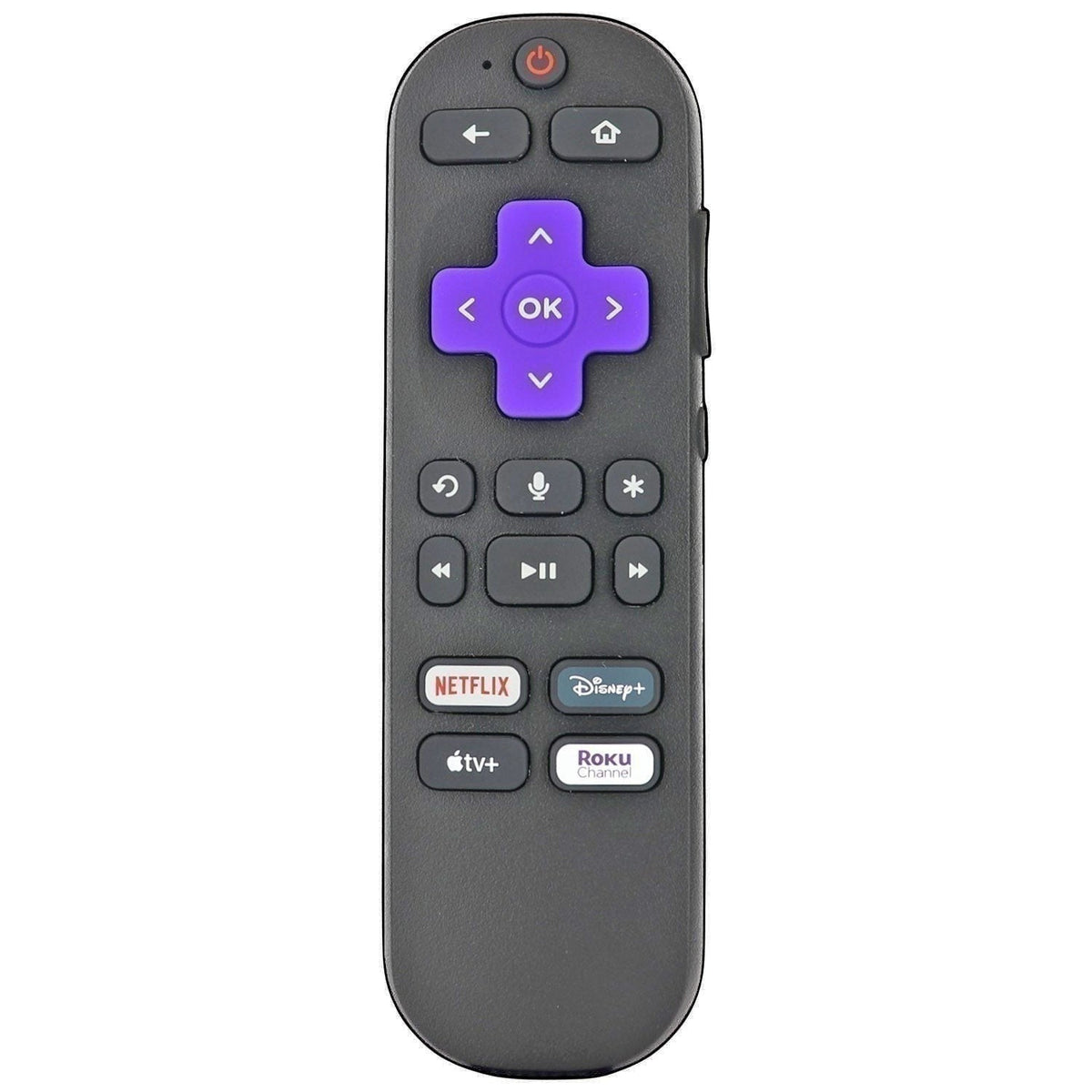 Anderic Substitute for Roku RC-GR3 Stick Streaming Remote Control [RCGZ1, NO HEADPHONE JACK]