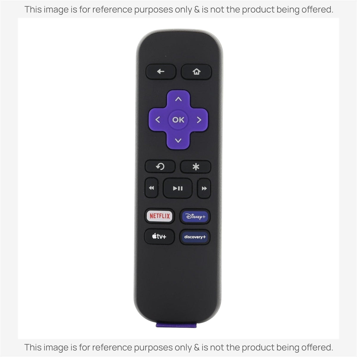 Anderic Substitute for Roku RC-ALIR EXPRESS Streaming Remote Control 3226001237 [RRST01]