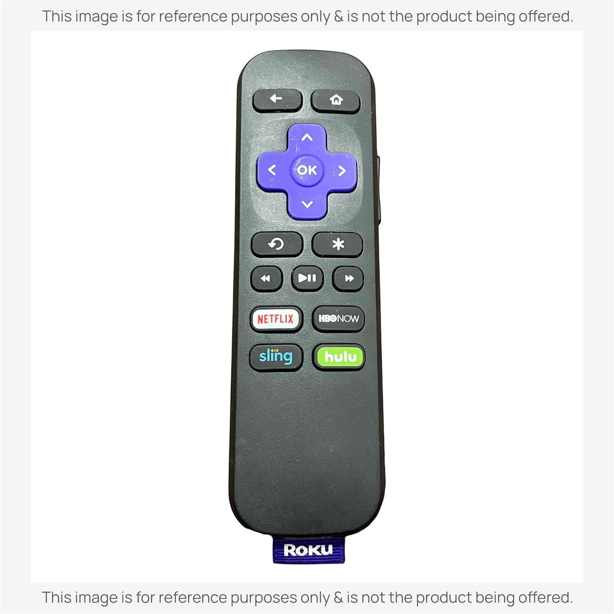 Anderic Substitute for Roku RC-GR3 Stick Streaming Remote Control [RCGZ1, NO HEADPHONE JACK]