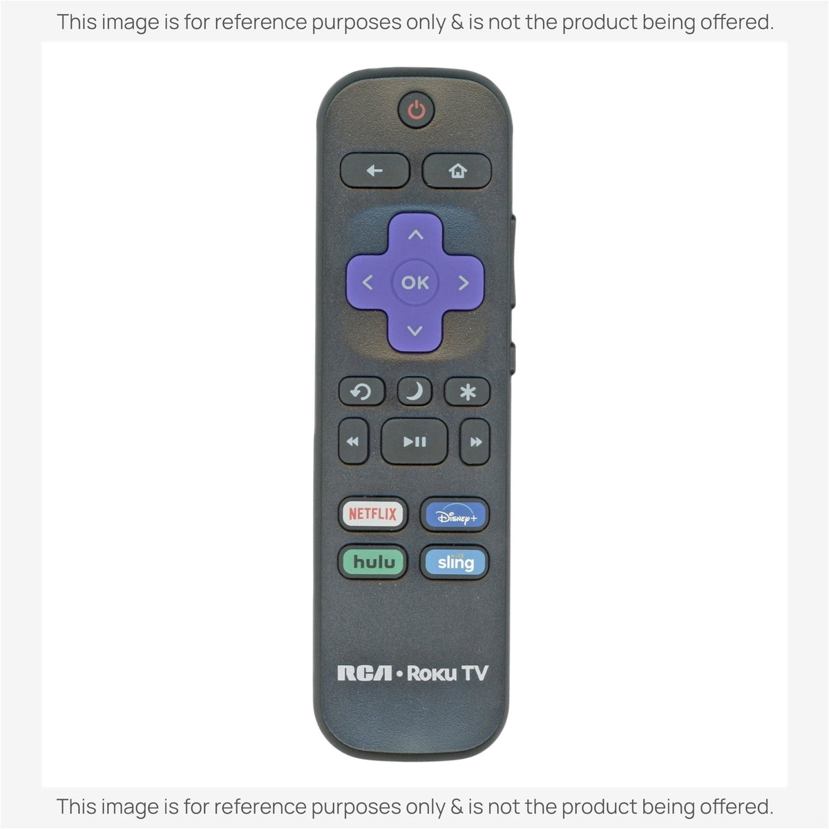 Anderic Substitute for RCA RC-AFIR ROKU TV Remote Control [RRLF16]