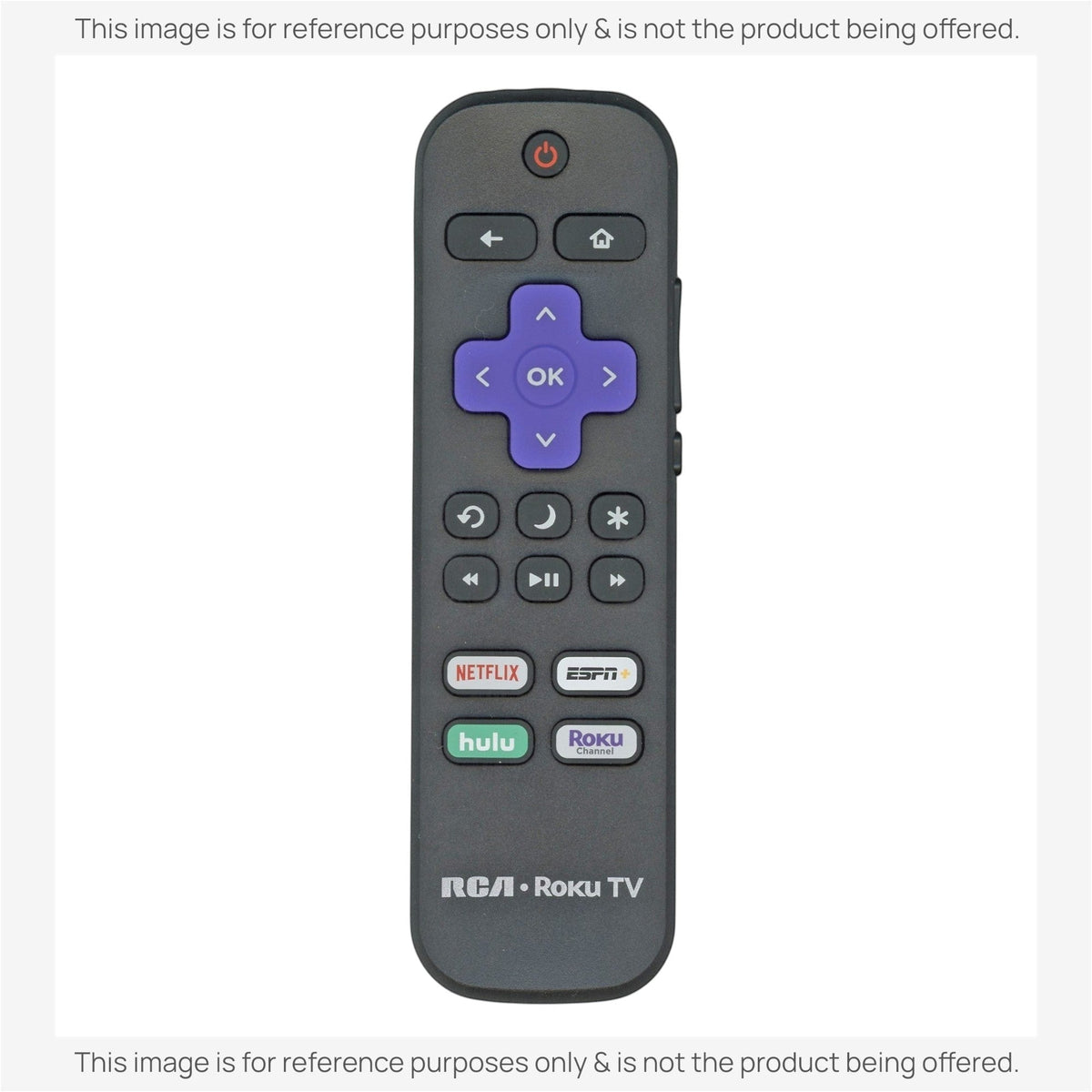 Anderic Substitute for RCA 101018E0054 ROKU TV Remote Control [RRLF16]