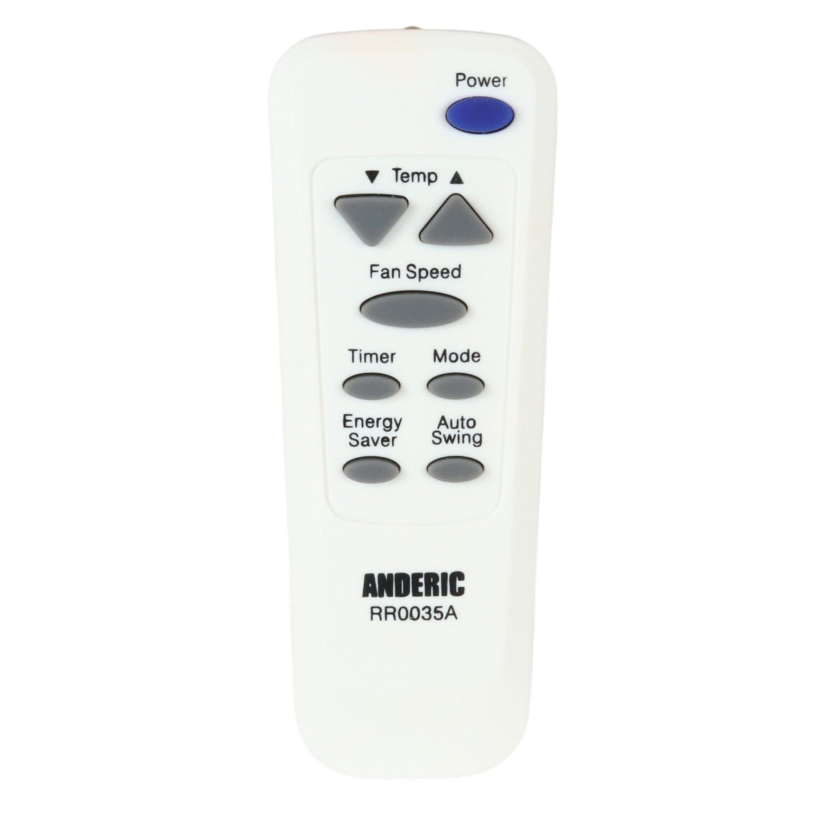 Anderic Substitute for LG AKB73016017 Air Conditioner Remote Control [RR0035A]