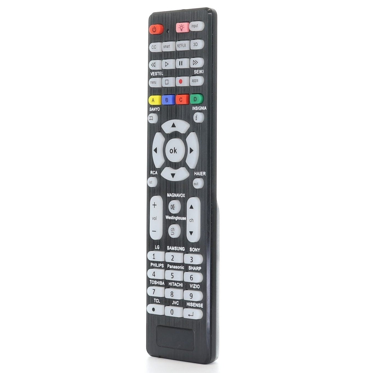 Anderic Substitute for Vizio VR2/GreenWhite TV Remote Control [RR1DTV]