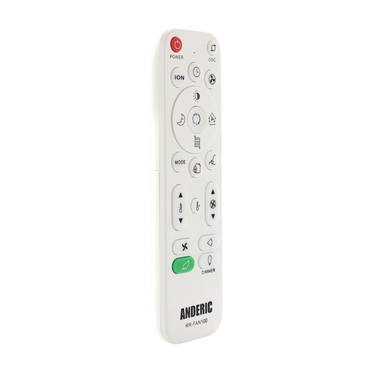 Anderic Substitute for Lasko 2033602 Space Heater Remote Control [RRFAN100A]