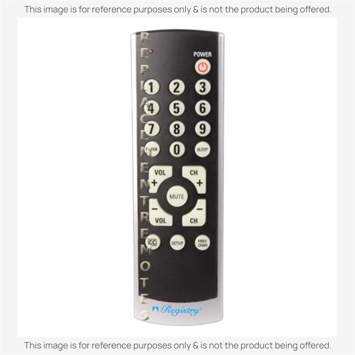 Anderic Substitute for Philips SRU1100/27 1-Device Universal Remote Control [RRH100]