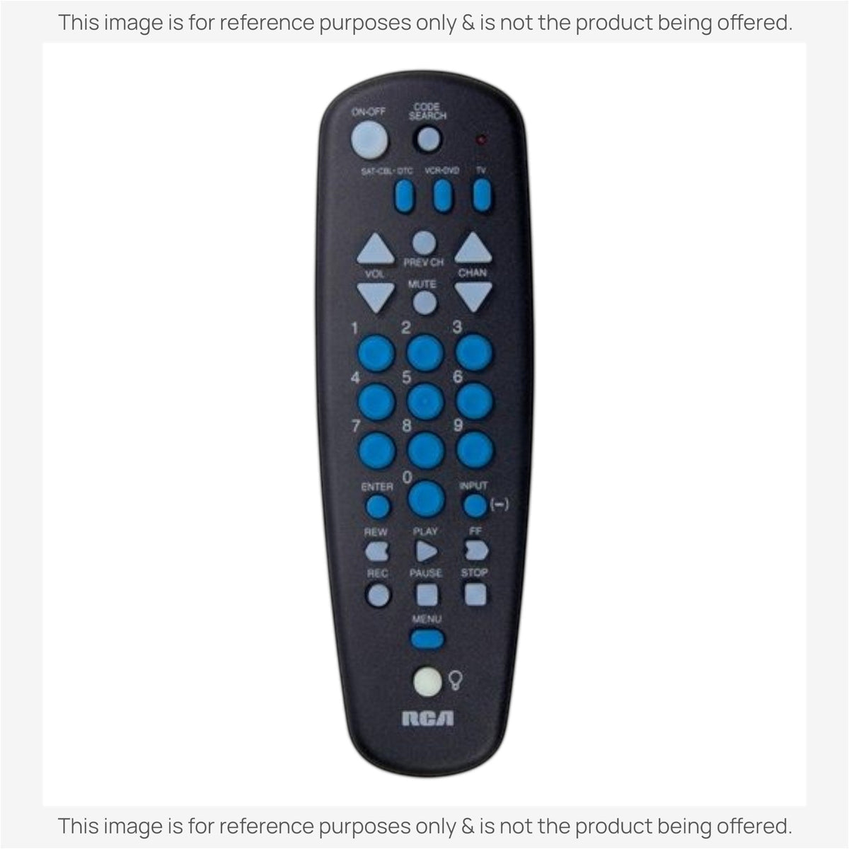 Anderic Substitute for RCA RCU300TR 3-Device Universal Remote Control [RRU401]