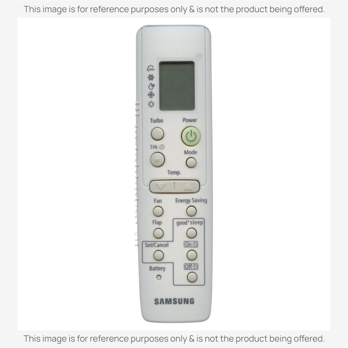 Anderic Substitute for Samsung DB93-03012R Air Conditioner Remote Control - DB9303012R [KTN828]