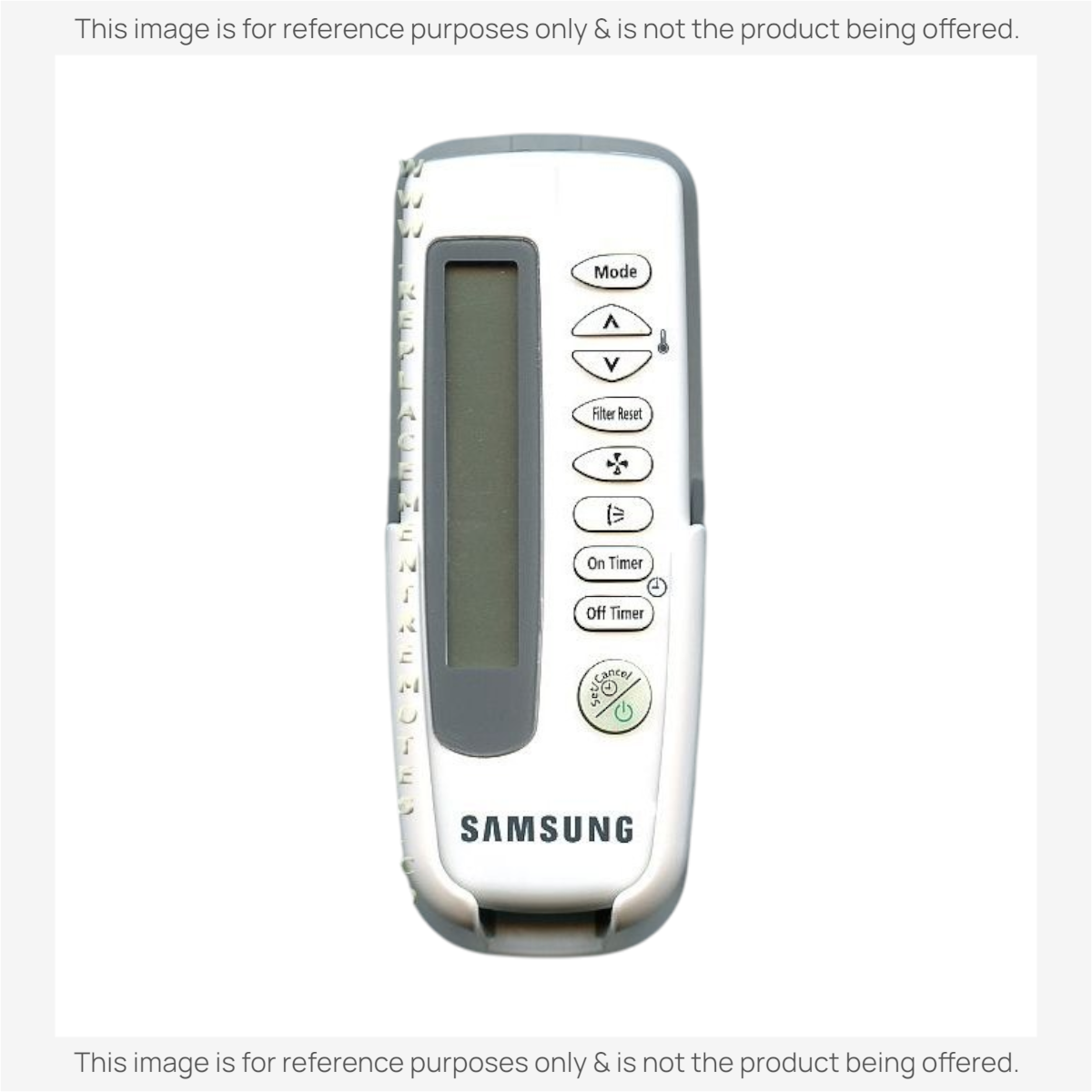 Anderic Substitute for Samsung ARH401 Air Conditioner Remote Control [KTN828]