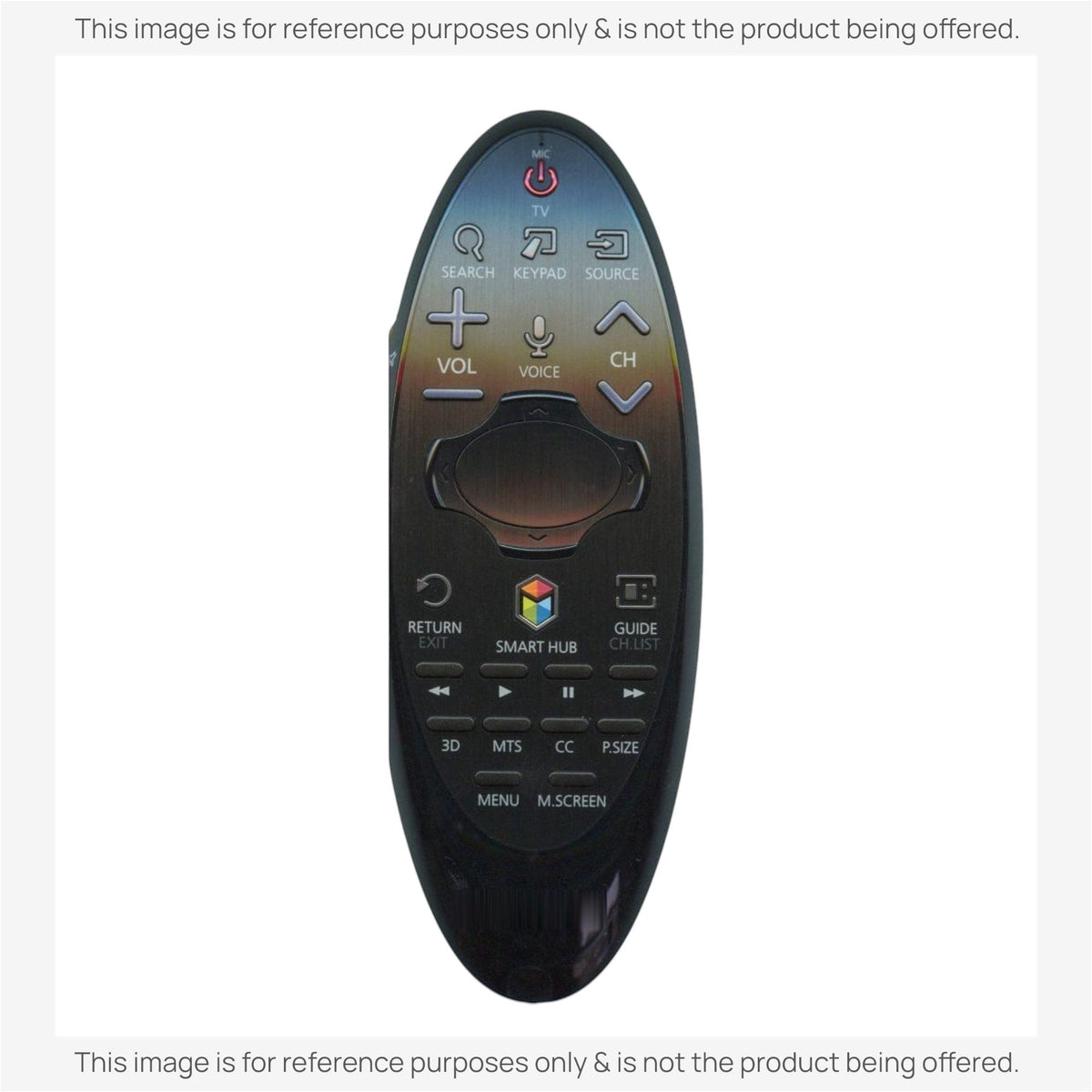 Anderic Substitute for Samsung BN59-01185A Smart TV Remote Control with Cursor - BN5901185A [SR7557, No Voice]