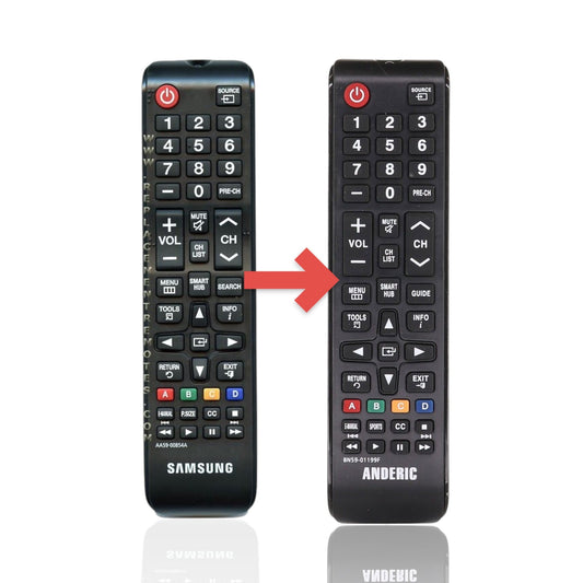 Anderic Substitute For Samsung AA59-00854A TV Remote Control - AA5900854A [BN5901199F]