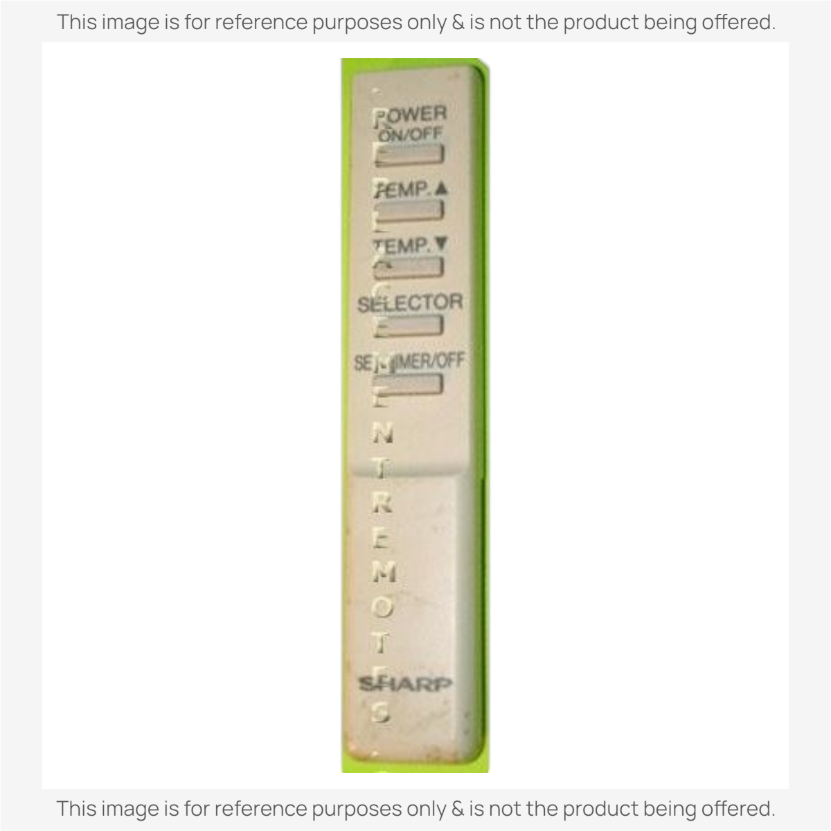 Anderic Substitute for Sharp CRMCA526JBEZ Air Conditioner Remote Control [KTN828]