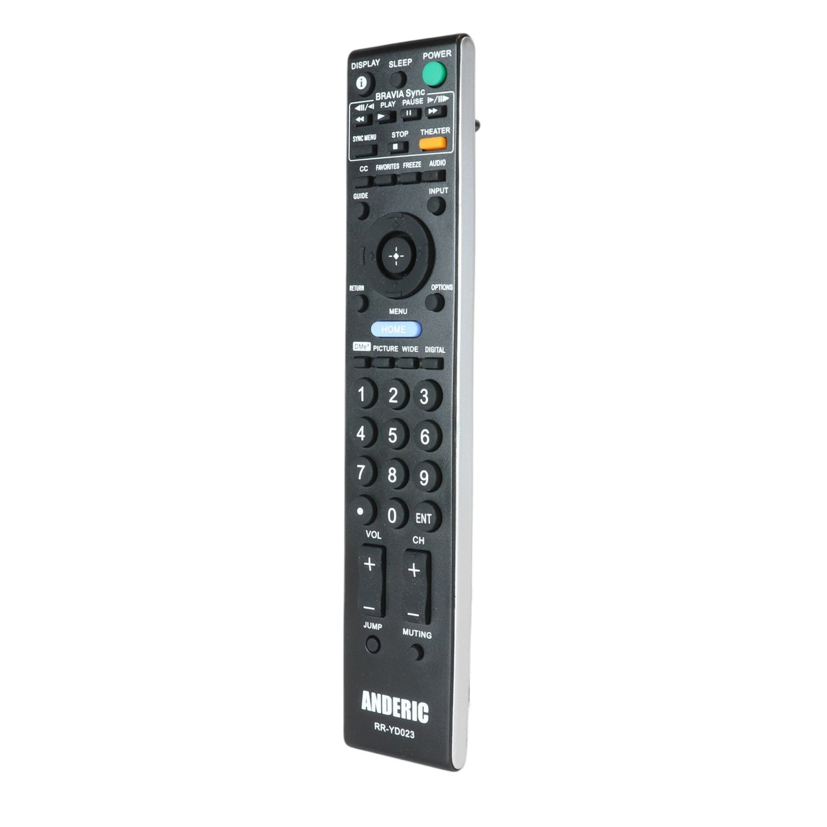 Anderic Substitute For Sony RM-YD029 TV Remote Control - RMYD029 [RRYD023]