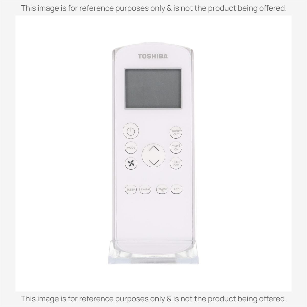 Anderic Substitute for Toshiba RG57H4(B)/BGEFU1 Portable Air Conditioner Remote Control - 17317000A52746 [KTN828]