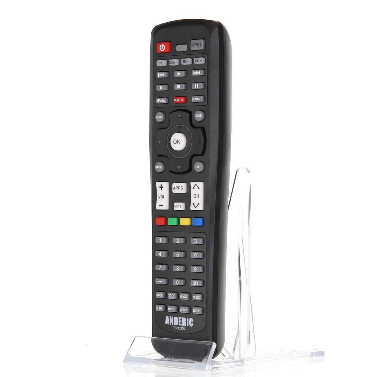 Anderic Substitute for Toshiba CT90347 TV Remote Control [RR90395]