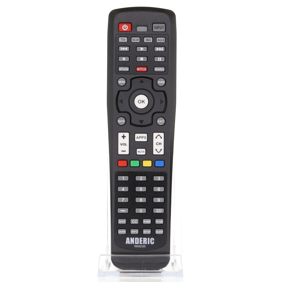 Anderic Substitute for Toshiba CT90408 TV Remote Control [RR90395]