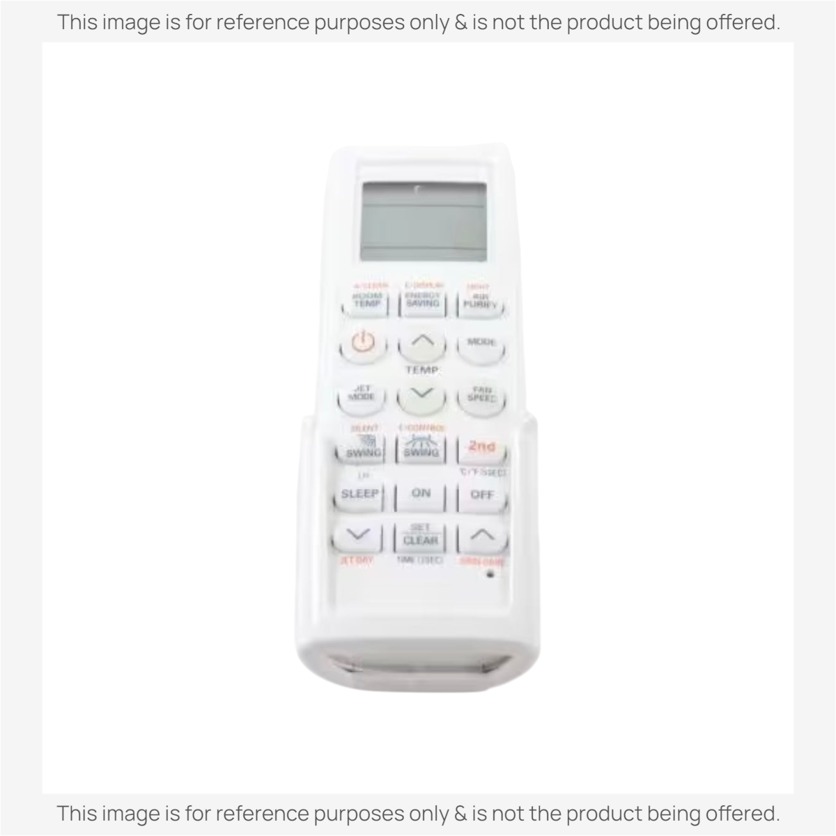 Anderic Substitute for LG 6711A20111L Air Conditioner Remote Control [KTN828]