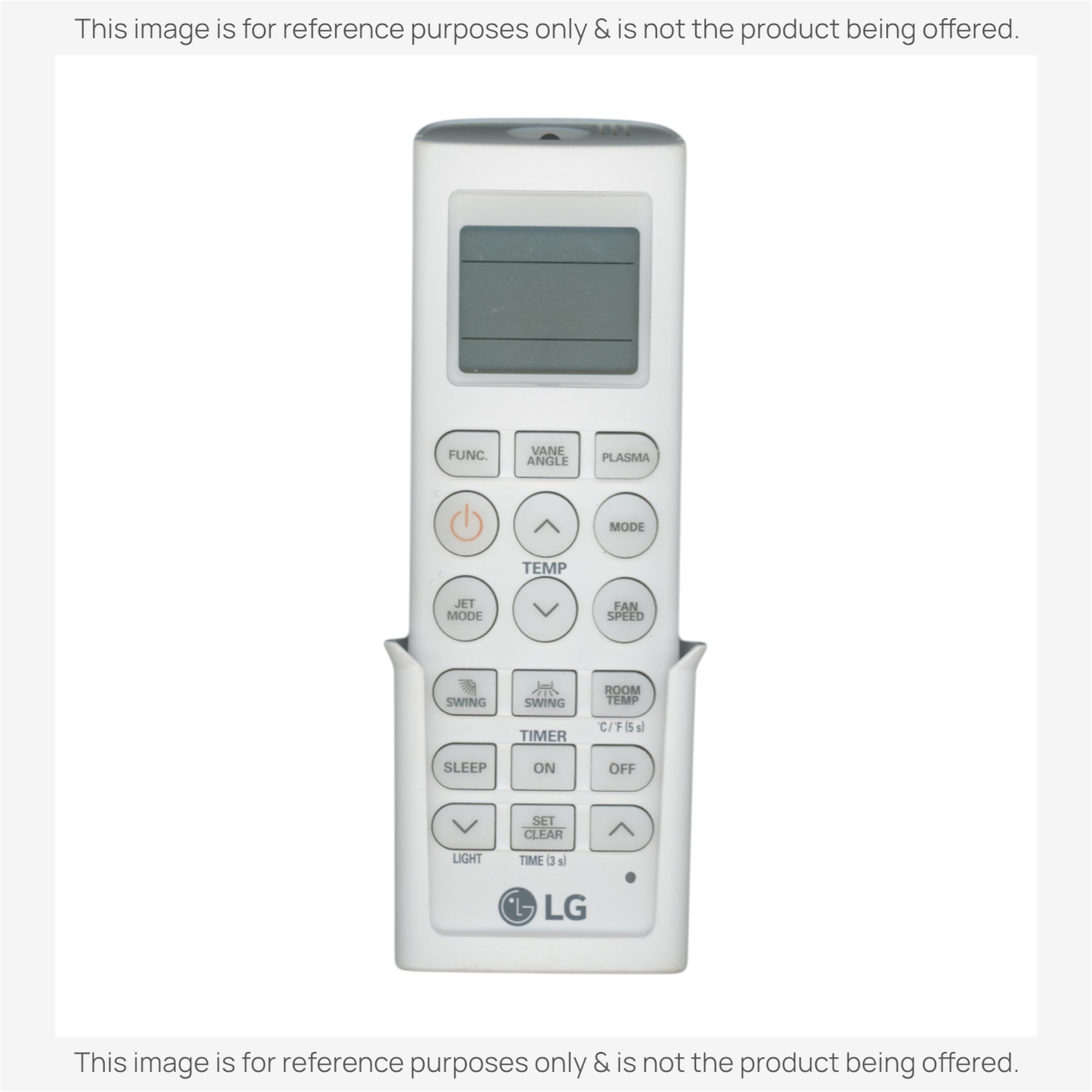 Anderic Substitute for LG AKB73757610 Air Conditioner Remote Control [KTN828]
