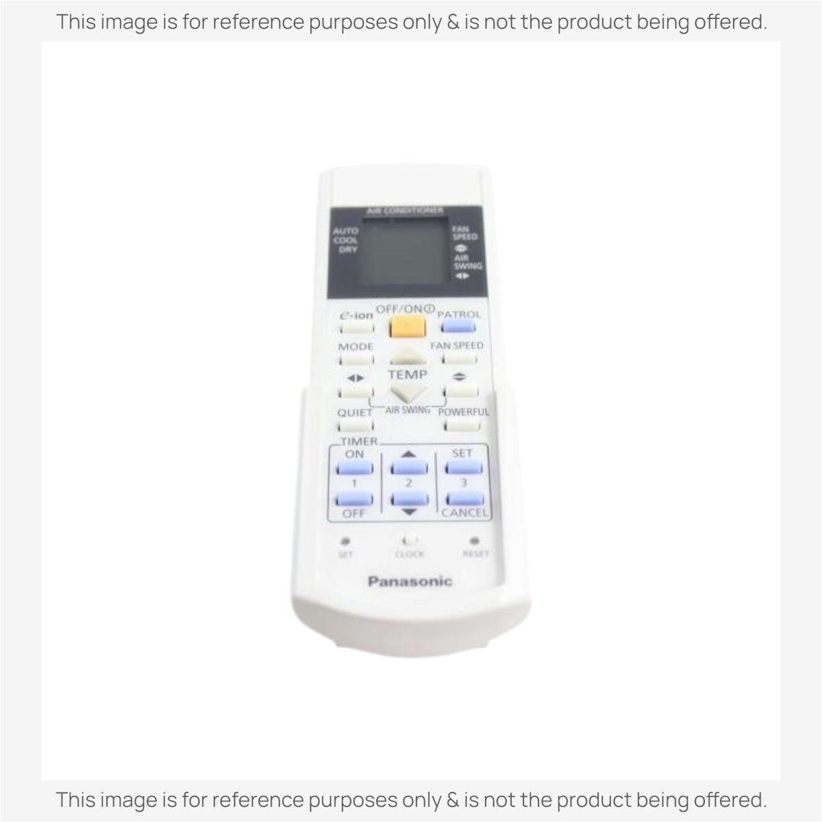 Anderic Substitute for Panasonic CWA75C3155 Air Conditioner Remote Control [KTN828]