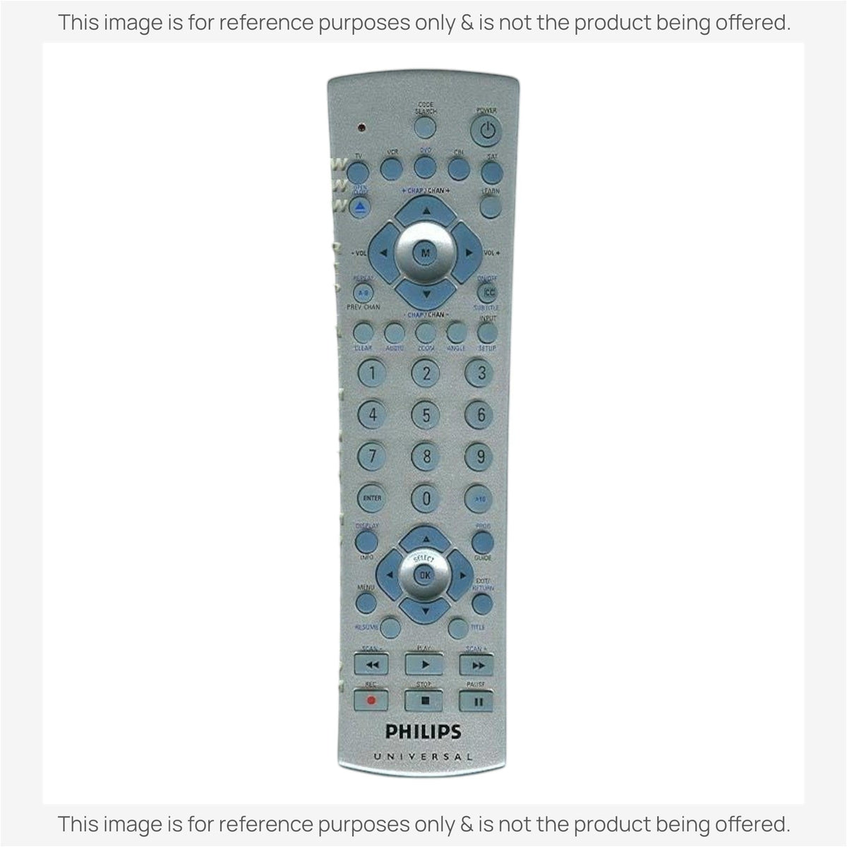 Anderic Substitute for Philips CL015 5-Device Universal Remote Control [RRU401]