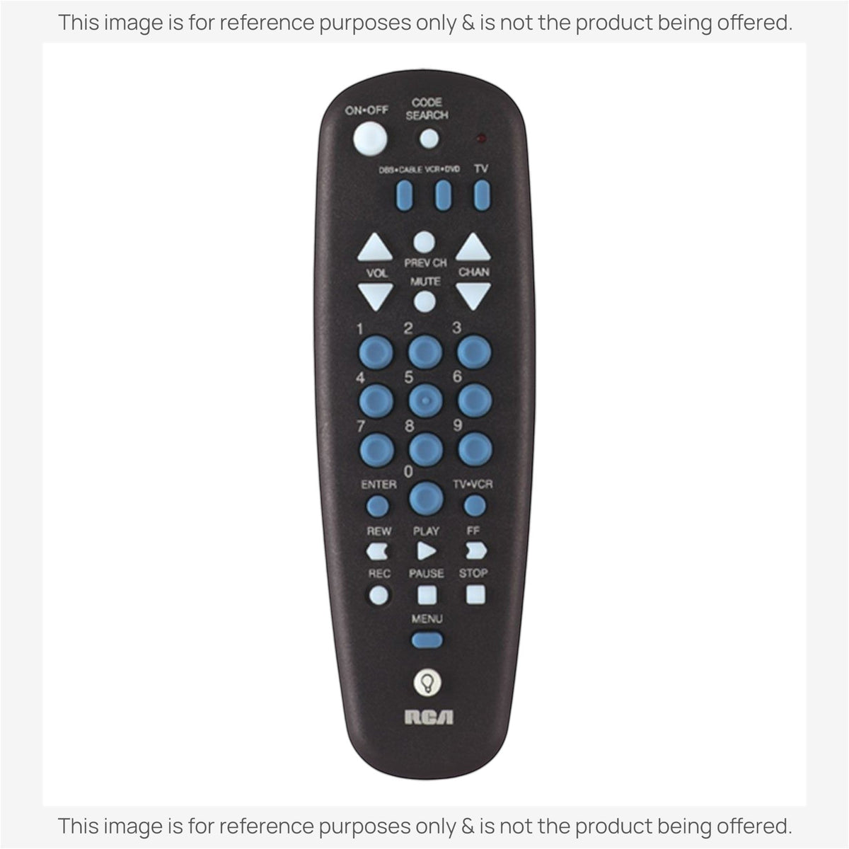 Anderic Substitute for RCA RCU300TKIT 3-Device Universal Remote Control [RRU401]