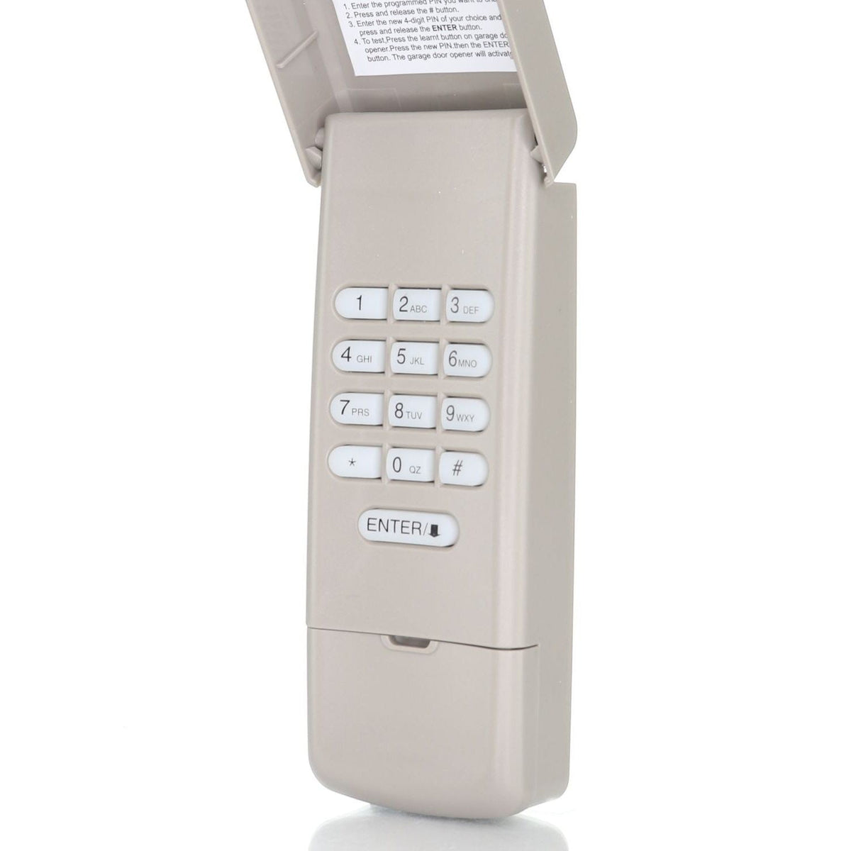 Anderic Substitute for Chamberlain 940D-01 Wireless Keyless entry 315 MHz Garage Door Opener Remote Control [877MAX]