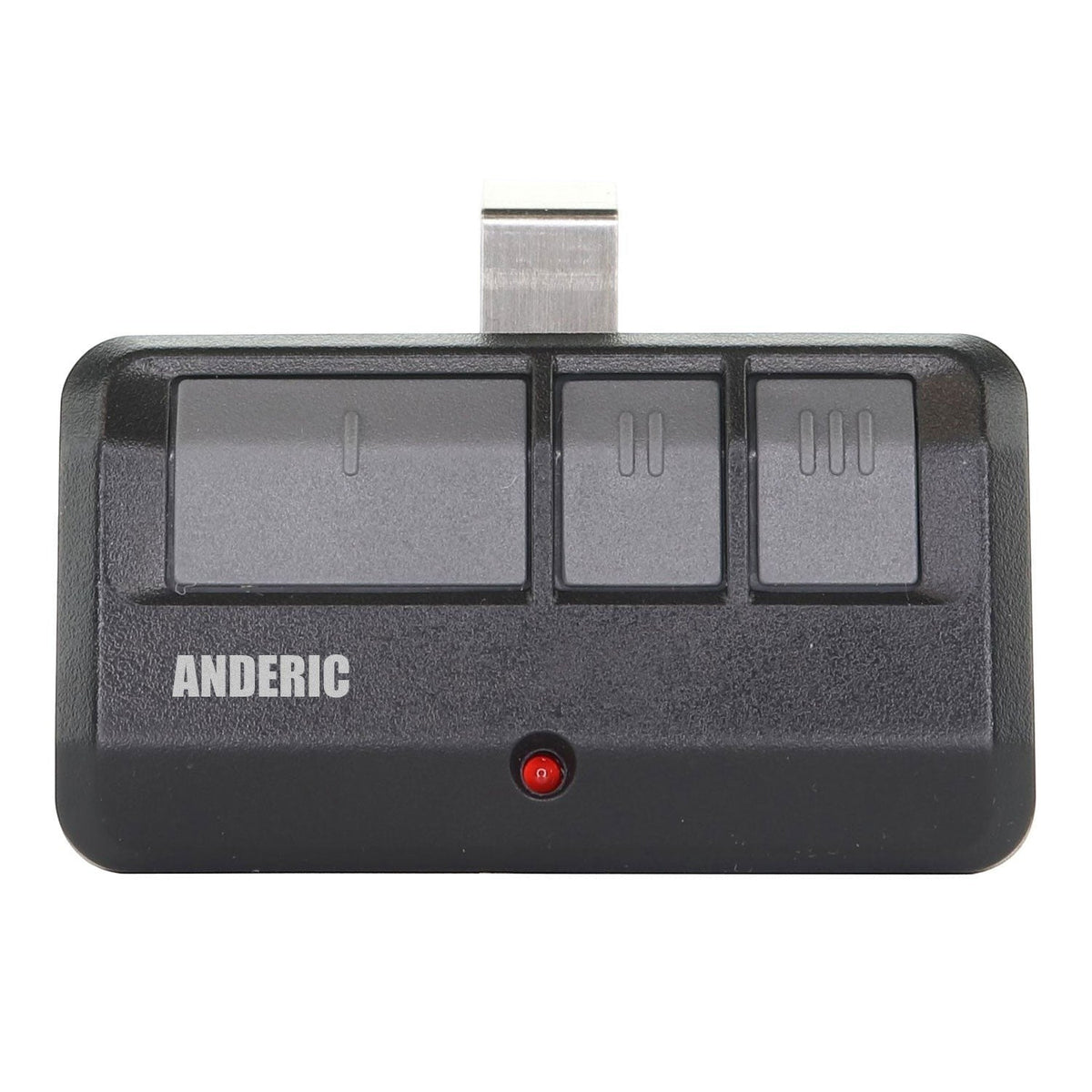Anderic Substitute for Chamberlain 953EVC-P2 3-Button For all Chamberlain with Learn key Garage Door Opener Remote Control [893MAX]