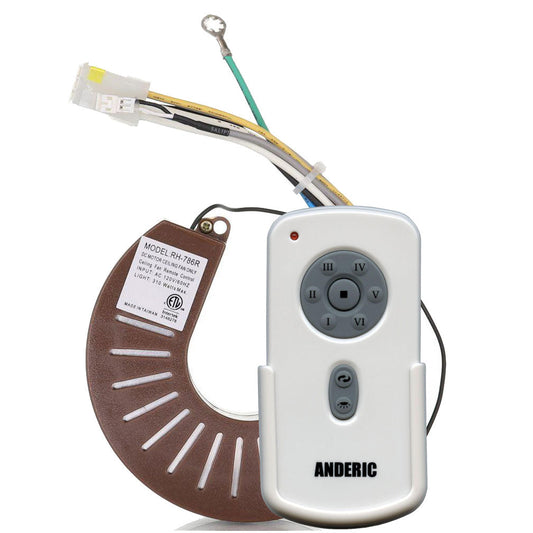 Substitute for Kichler RH-786R 7861LL-2 72in Q8900 Ceiling Fan Receiver [RH786R/RR787T-KIT]