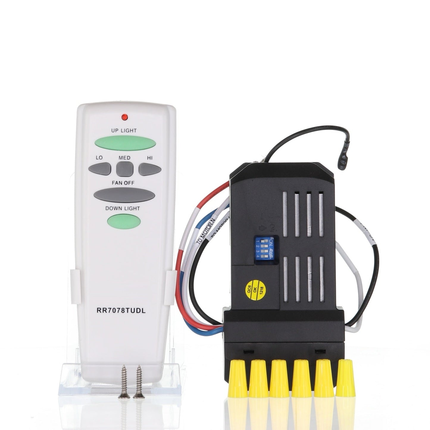 Substitute for DL-4114T Ceiling Fan Remote Control | Up & Down Light - DL-4114T [RR7078TUDLKIT]