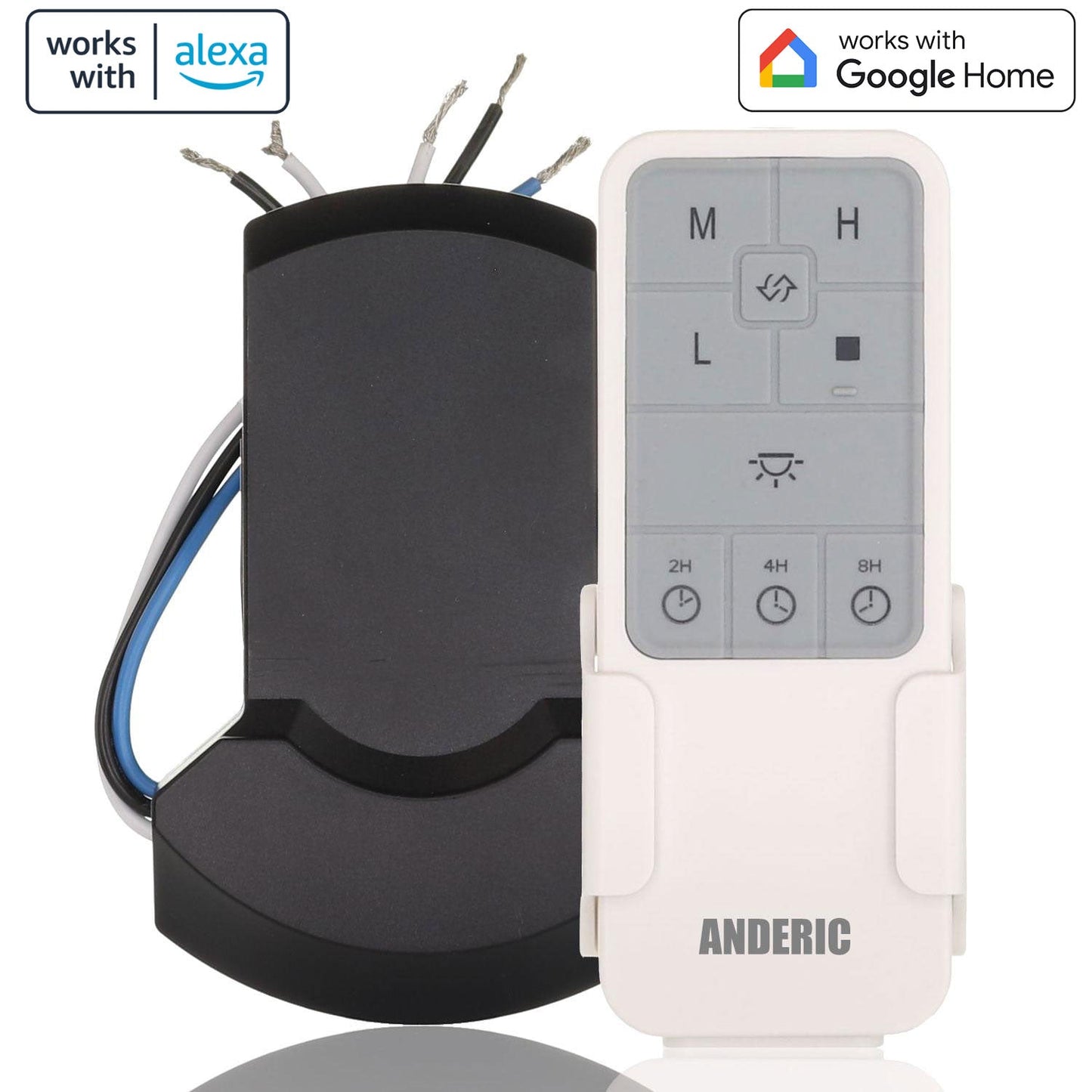 Substitute for BTR9 / KUJCE10602 Fanimation FanSync Ceiling Fan Receiver [UC7235T4]