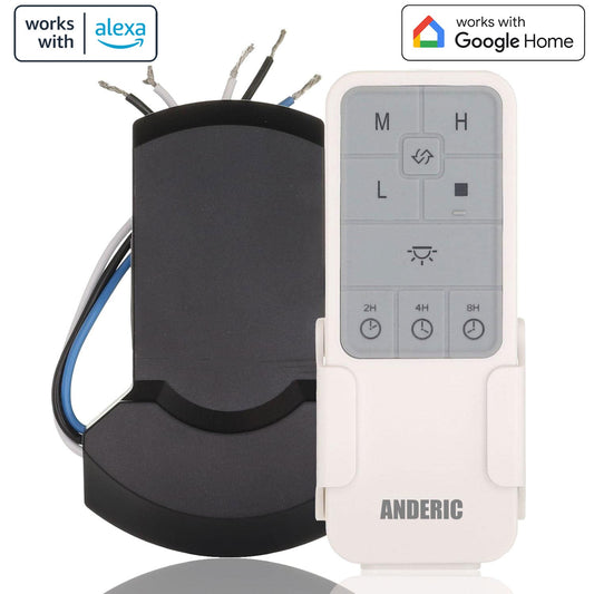 Substitute for BTR9 / KUJCE10602 Fanimation FanSync Ceiling Fan Receiver [UC7235T4]