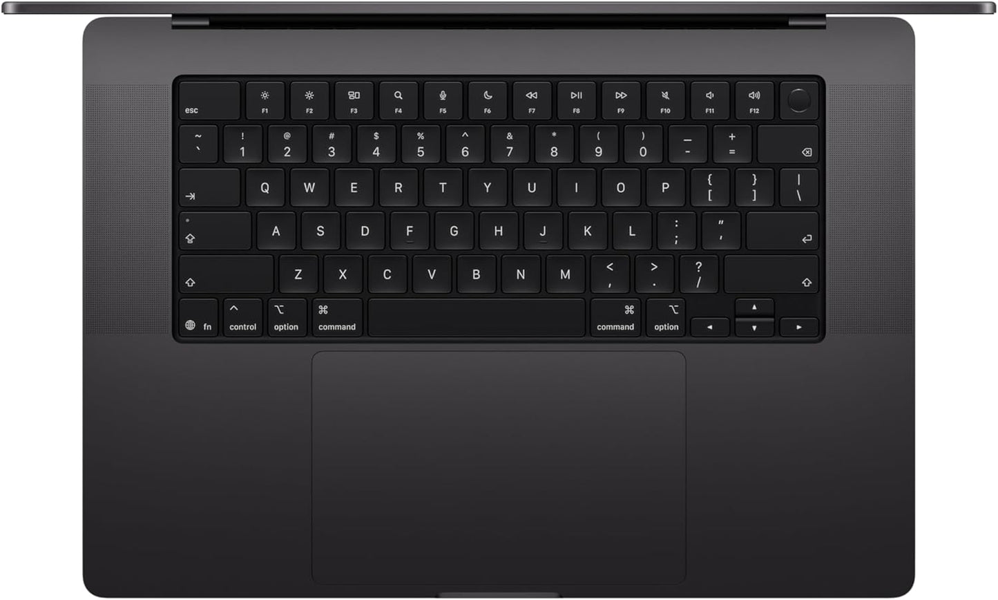 Apple MacBook Pro Laptop with M5 Max, 18‑core CPU, 40‑core GPU: Standard 16.2-inch Display, 128GB Unified Memory, 2TB SSD Storage; Space Black