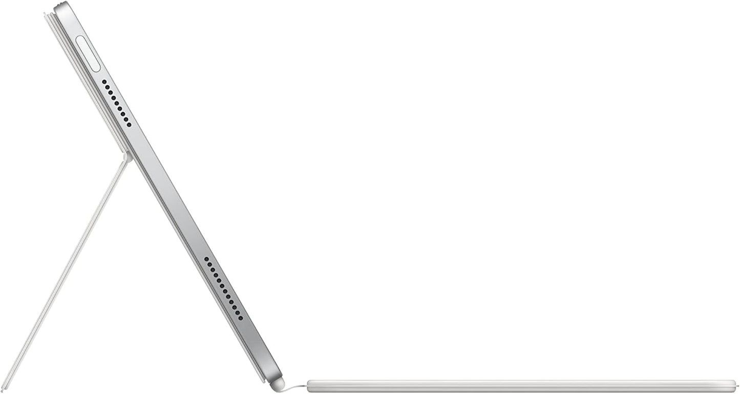 Apple Magic Keyboard Folio: iPad Keyboard and case for iPad (A16 and 10th Generation), Detachable Two-Piece Design that attaches magnetically, Built-in trackpad, US English – White