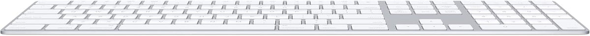 Apple Magic Keyboard with Numeric Keypad: Wireless, Bluetooth, Rechargeable. Works with Mac, iPad, or iPhone; US English - White