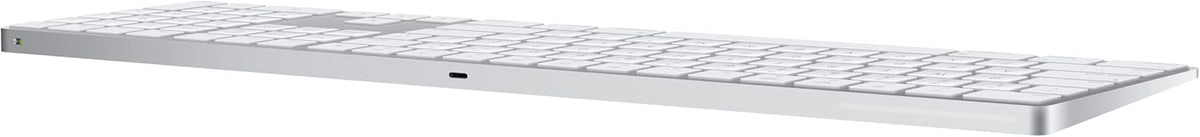Apple Magic Keyboard with Numeric Keypad: Wireless, Bluetooth, Rechargeable. Works with Mac, iPad, or iPhone; US English - White