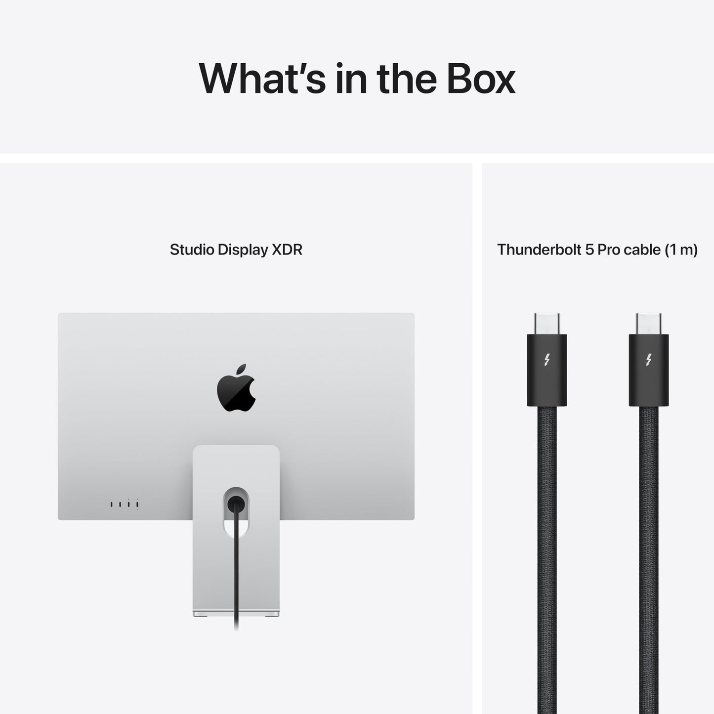 Apple Studio Display: Standard Glass, Tilt-Adjustable Stand