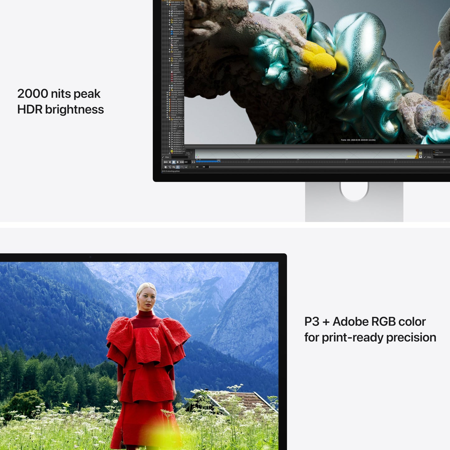 Apple Studio Display: Standard Glass, Tilt-Adjustable Stand