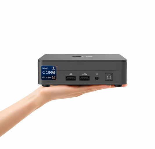 ASUS NUC 13 Pro Business Mini Desktop Computer 13th Intel Core i5 (Up to 4.6GHz), 16GB RAM, 512GB SSD PCIe, HDMI 2.1, 2 Thunderbolt, Wi-Fi 6E, Bluetooth 5.3, Ultra-Quiet Design, Windows 11