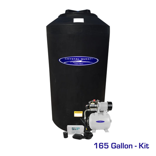 Atmospheric Storage Tank Kit with Pump - 165 Gallon
