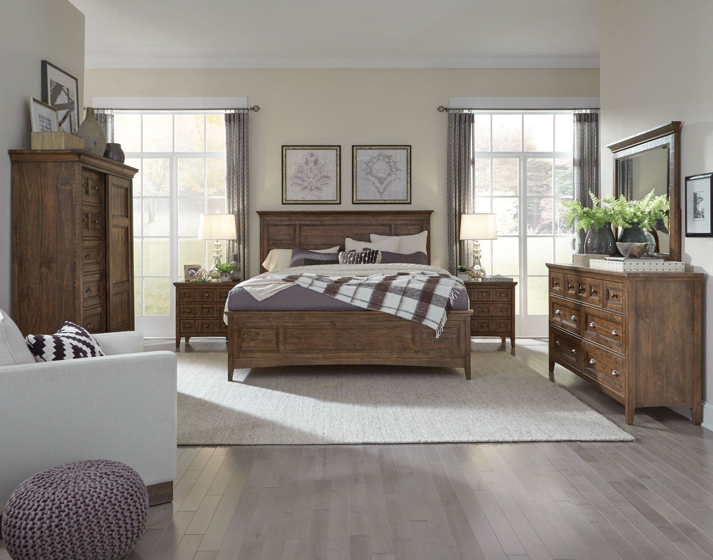 Bay Creek - Door Chest - Toasted Nutmeg