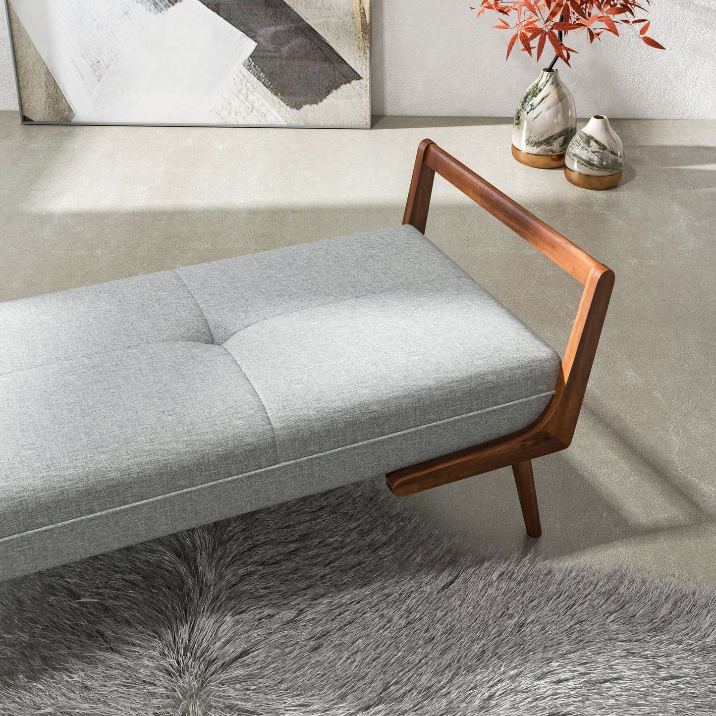 Cora - Bench - Gray