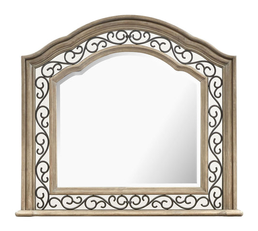 Marisol - Shaped Mirror - Fawn