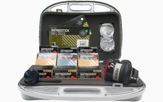 Indasa Spot Repair Kit – 3" DA Sander, Pad & Abrasives (3DA_SPTKIT)