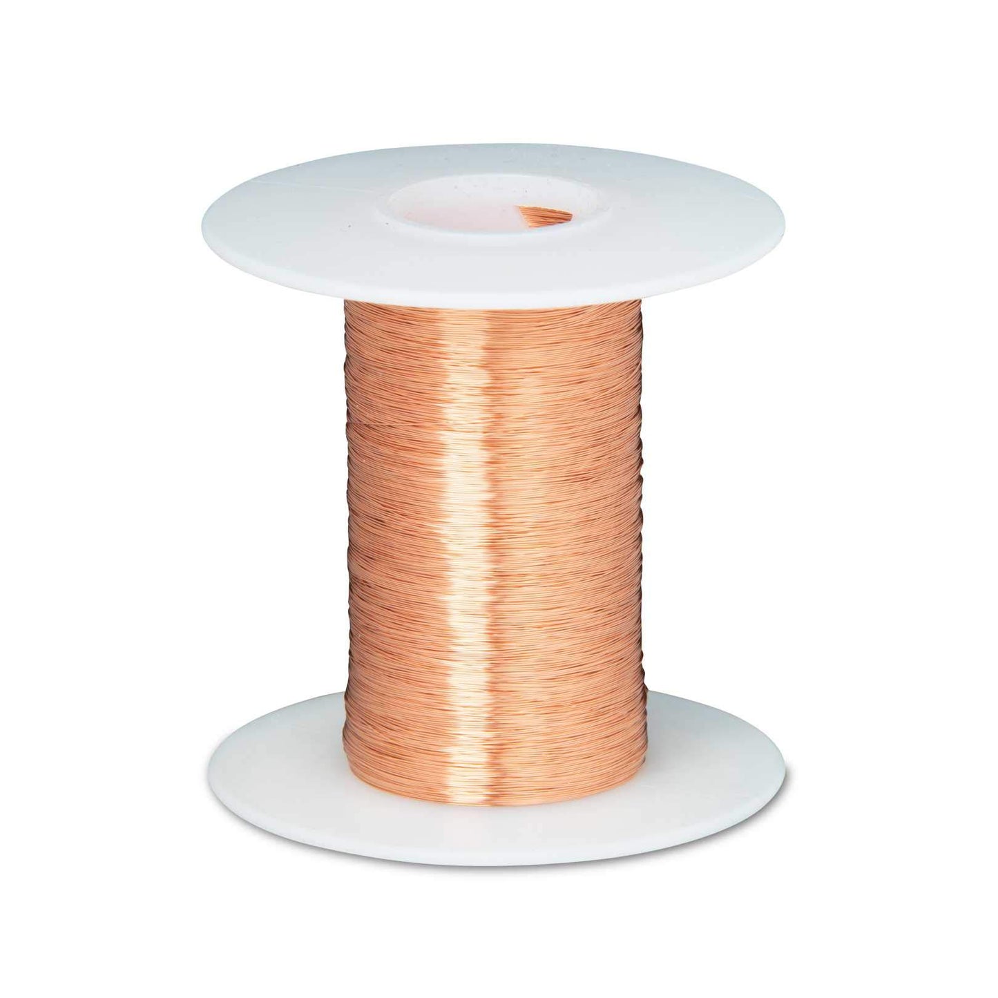 Bare Copper Wire, Buss Wire, 36 AWG, 100' Length, 0.0050" Diameter, Natural