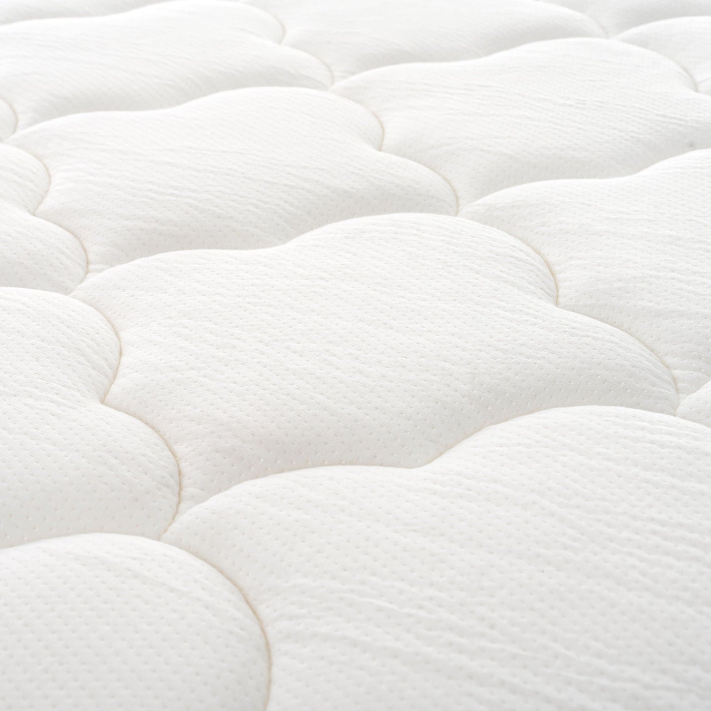 12" Hybrid Mattress With Pocket Coils And Memory Foam, Medium Firm